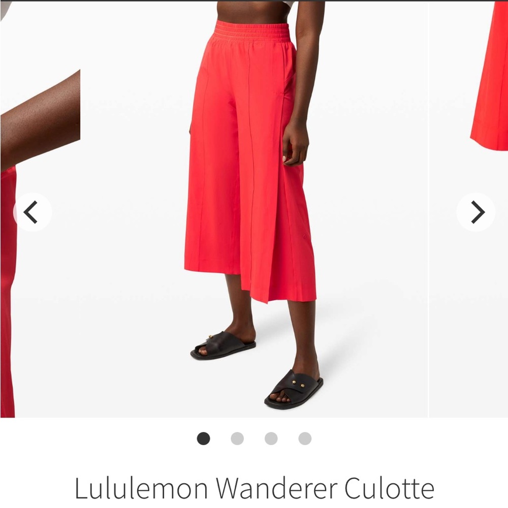 Lululemon wanderer culotte